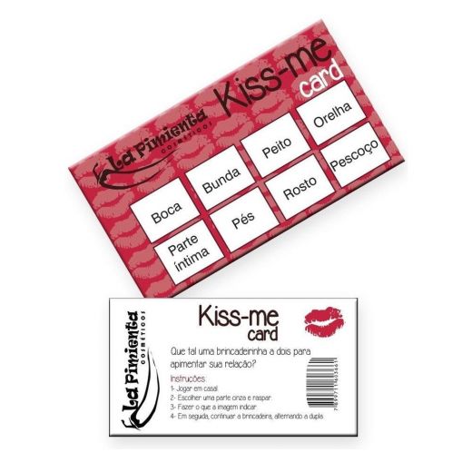 Raspadinha Kiss Me Card (La Pimienta)