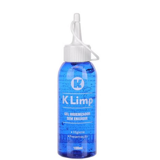 K Limp Gel Higienizador para Limpeza 100ml (K Import)