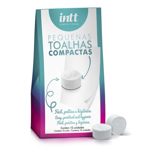 Kit Toalhas Compactas com 10un (Intt)